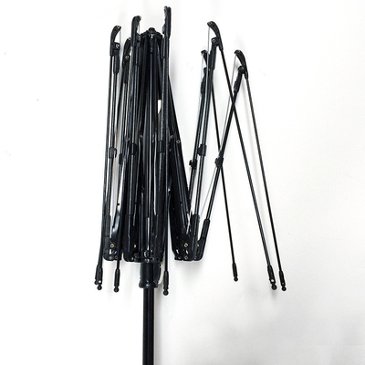 21 inch*8k Customized Color End Glass Fiber Windproof Long Umbrella Frame Versie