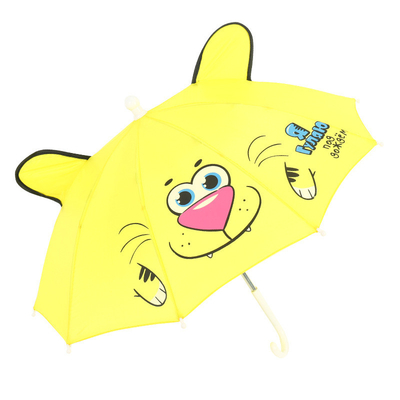 170T Ponegee Stof Kinderparaplu voor kleuterschool en basisschool
