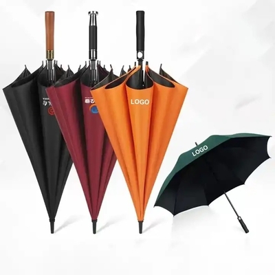 Windbestendige Custom vouwcapsule luxe paraplu met logo druk voor 27 inch 8k