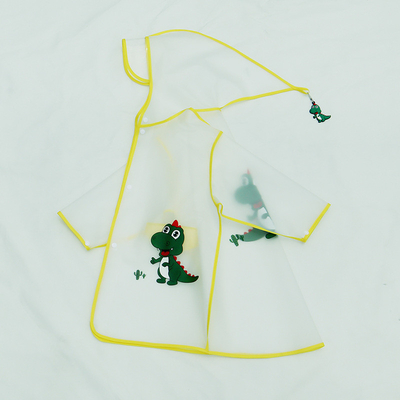 Kinderdagverblijf Baby regenjas Translucent EVA waterdichte kleding voor jongens en meisjes