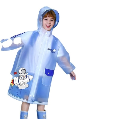 Niet-wegwerp EVA baby en student regenjas Kinderen poncho voor schoolkinderen