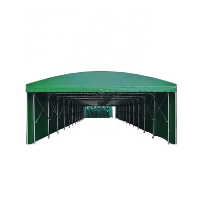 Draag waterdicht Telescopisch vouwbare opneembare tunnels Tarpaulin en 10-jarige levensduur