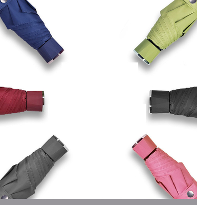 Zonnebrandcrème Winddicht Outdoor Reizen Vijfvoudig Kleine paraplu Reclame Geschenk paraplu