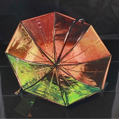 Volwassenen Iridescent kleurveranderende paraplu met speciaal ontwerp en glitter reflecterend