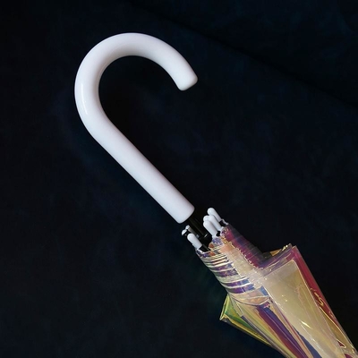 Volwassenen Iridescent kleurveranderende paraplu met speciaal ontwerp en glitter reflecterend