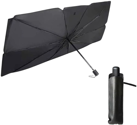 Stalen frame aangepast logo auto voorruit zonnescherm paraplu UV Protect vouwbaar
