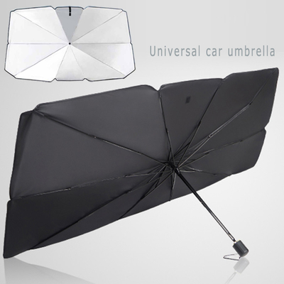 Stalen frame aangepast logo auto voorruit zonnescherm paraplu UV Protect vouwbaar