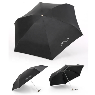 Zomer moet-hebben 5voudig Mini kleurrijke zak paraplu voor dames 8k 19 inch glasvezel ribben