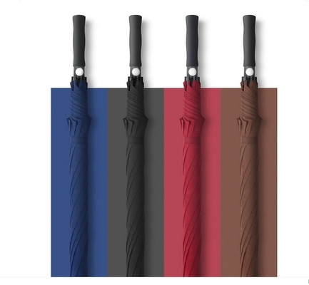 Afdelingswinkels Commerciële koper Custom Print LOGO Halfautomatische golfparaplu