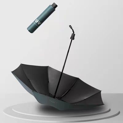 302 Proefkosten Zonnebescherming Opvouwbare UV-paraplu Manuele controle voor voorraadbevordering