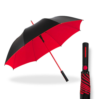 Custom Business Automatic Parasol 27 inch Golf Parasol met Custom Print Logo Paraguas