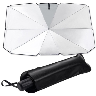 140cm Open Diameter Auto Zonneparaplu-Blok Warmte met handmatige bediening en veiligheidshamer