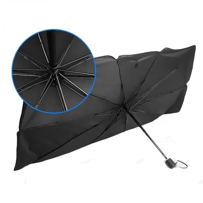 Auto voorruit zonnebril paraplu opvouwbaar UV-bescherm paraplu met 190T Nylon Stof