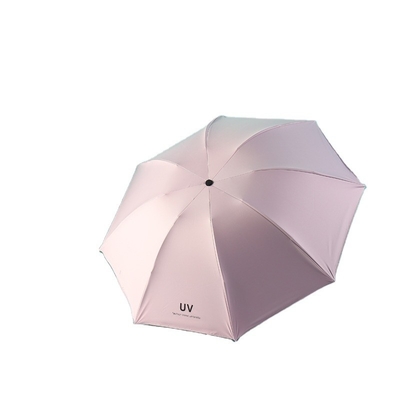 21 inch vouwbare winddichte handleiding open vouwde paraplu's Minimalisme stijl voor zonnebescherming