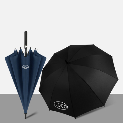 Onze lange paraplu met dubbele paraplu's is perfect.