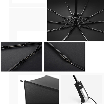 10k 23 inch Automatische vouwde paraplu auto Winddicht ontwerp voor gepersonaliseerde promoties
