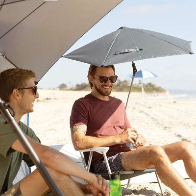 Beschermende en veelzijdige verstelbare stoel paraplu met universele UV-beschermingsclip