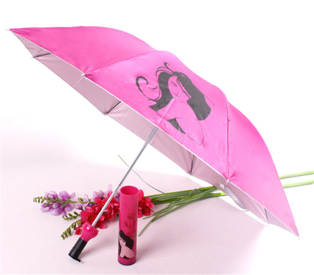 Reizen Gelegenheid 8K 21 inch vouw paraplu met wijnfles Reclame Print Design