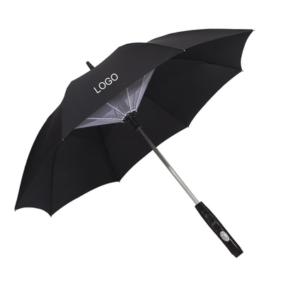 Volwassenen Persoonlijke paraplu met 190T Nylon Stof en Water Spray Mist Koellucht