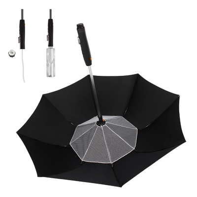 Volwassenen Persoonlijke paraplu met 190T Nylon Stof en Water Spray Mist Koellucht