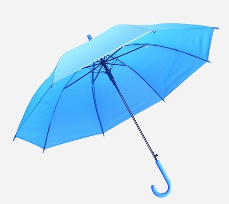 23 inch 8K Parijs Transparante Duidelijke paraplu voor regen Transparante Plastic J Handle