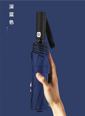 Agile aanpassing van de toeleveringsketen 12k vouwde paraplu met automatisch handvat en UV-bescherming