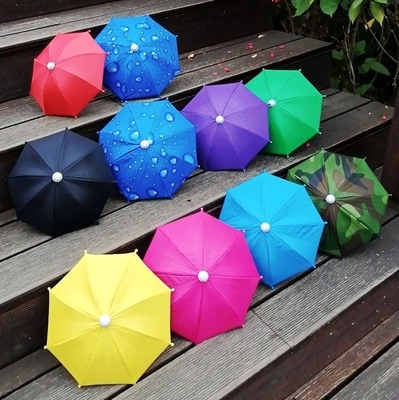 Handleiding Open Outdoor Bike Toy Paraplu Art Deco Polyester Stof Mobiele telefoon Zonnebrand Paraplu