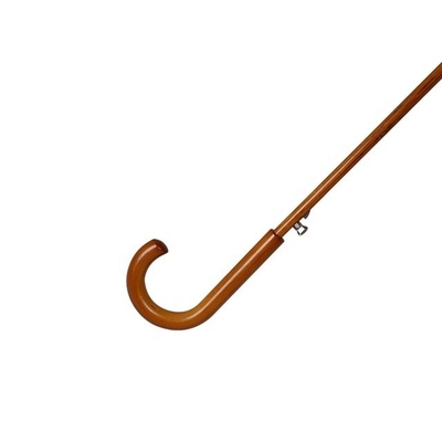 Milieuvriendelijke beschermende kurk paraplu met houten as en handvat 105 cm open diameter