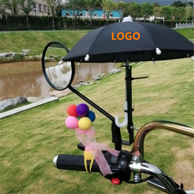 Minimalistisch ontwerp Motorfiets paraplu Zonneschaduw en regenbescherming voor elektrische auto