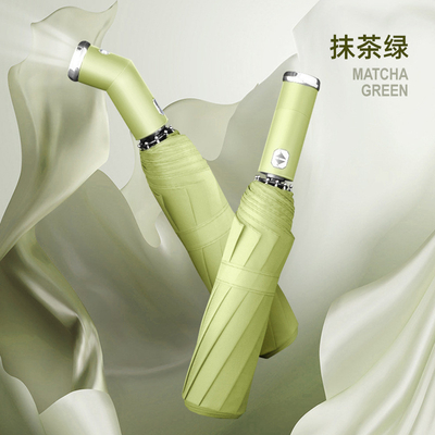 2023 Design Luxe Business Gifts Automatische vouw Reflectieve Verlichting Op Outdoor Paraplu