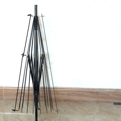 16 Bone Long Stem Paraplu met zonnebril mouw en aangepaste ontwerpen Logo drukken