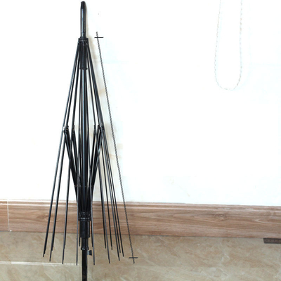 16 Bone Long Stem Paraplu met zonnebril mouw en aangepaste ontwerpen Logo drukken