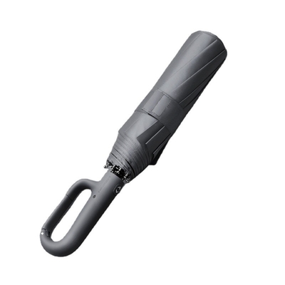Draagbare sluiting Hook Loop Lock Handle paraplu in blauw voor zonnebrandcrème en gemakkelijk te dragen