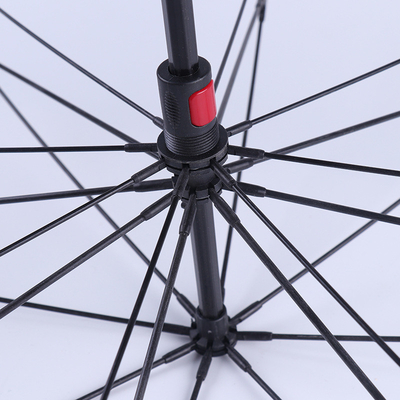 210T Nylon Stof paraplu frame met 8 botten Hand Open Reverse Functie en ijzeren deksel
