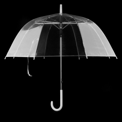 Winddicht Waterdicht Auto Open Doorzichtige Bubbel Paraplu met Schattige Design Stijl en Ribben