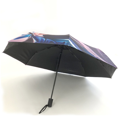 Aanpassen van uw eigen DIY gedrukte paraplu Geen minimale bestellingen Rubber coated handvat inbegrepen