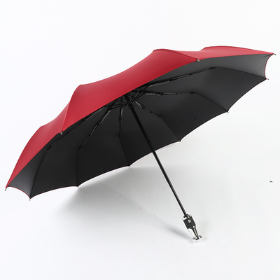 X308 populaire markt winddichte paraplu met Haute Couture design en 190T polyester stof