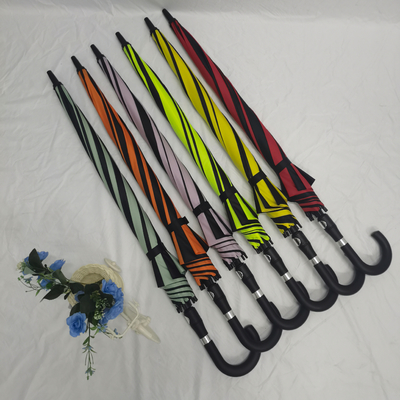 Winddicht Auto Open Golf Paraplu met Custom Logo Prints en 130cm Open Diameter