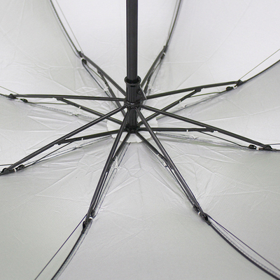 Lichte 190T Pongee Stof Outdoor Market Paraplu met Custom Logo Promotie