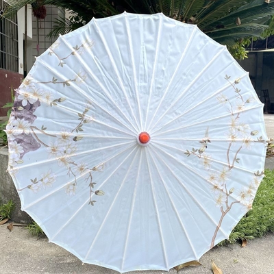 Op maat gedrukte Chinese papieren parasol paraplu Perfect voor bruiloft decoratie