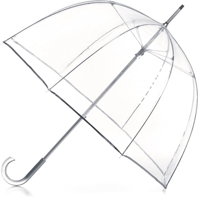 Gepersonaliseerd Logo Apollo Poe PVC Kleur Dome Doorzichtige Paraplu Voor Lady Hot Promotie