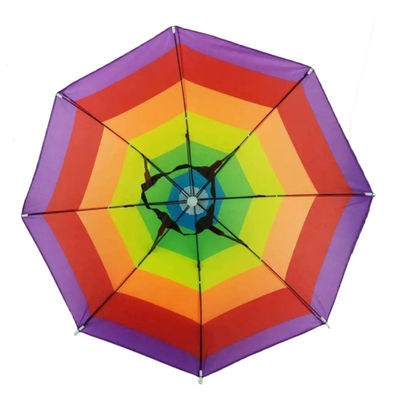 Mini parapluhoop voor volwassenen met stalen ribmateriaal en aangepast logo