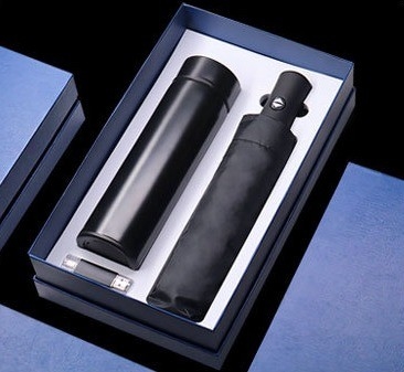 Persoonlijke logo paraplu Vacuümbeker en trofee Ideaal zakelijk cadeautje voor elke gelegenheid