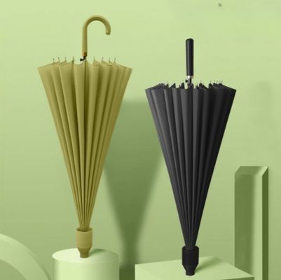 Grote waterdichte dekking Automatische open paraplu voor reclame, drukwerk en promotie