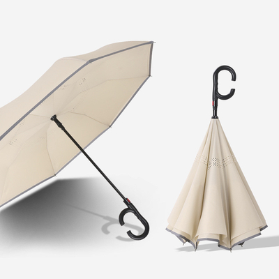 Eenvoudige en creatieve reclame cadeaubron met versterkt vezel omgekeerd ontwerp