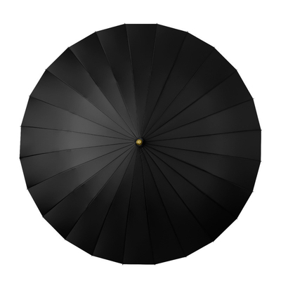 Gepersonaliseerde logo-afdruk Rechte paraplu met automatische opening en 120 cm open diameter