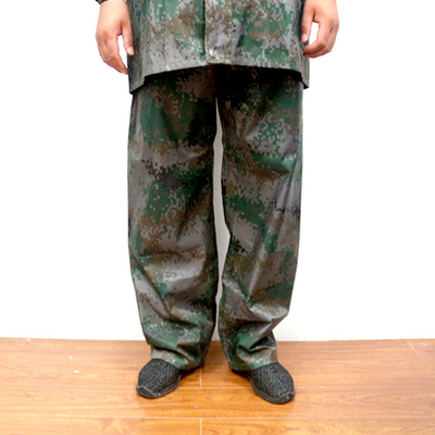 Bescherming van buitenwerkers Regenjas en broek in Split Jungle Camouflage voor volwassenen