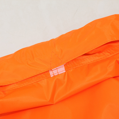 Outdoor wandelen Essentiële PE regenjas met aangepaste reflecterende waterdichte regenjas