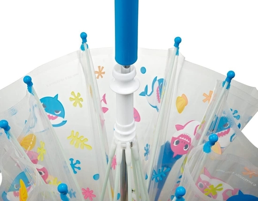 Haaien Druk Kinderen Paraplu Custom Kinderen Paraplu voor Kinderen POE Japan Paraplu