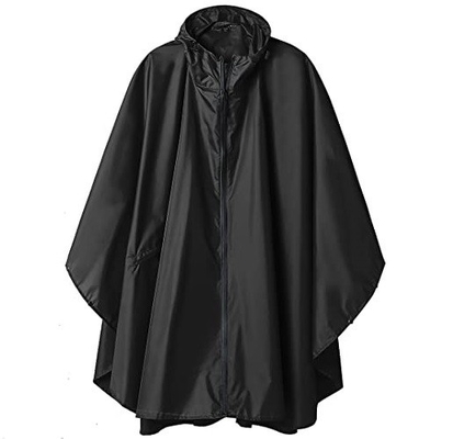 Waterdicht polyester regenjas voor buitenavonturen Lichtgewicht en handig